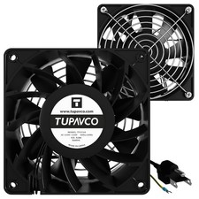 Network Cabinet Fan Dual 2pc Kit Server Rack Cooling