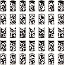 KISSITTY 100pcs Tibetan Style Antique Silver 3mm , Style13 Antique