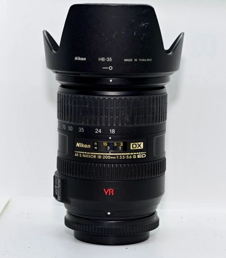 Nikon NIKKOR AF-S 18-200mm Focal Camera Lenses for sale | eBay