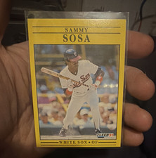Fleer 1991 Base Set Sammy Sosa #136 Chicago White Sox MLB Baseball Card