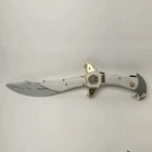 94 Vintage 17" Power Rangers Bandai White Gold saba sword dagger