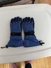 Winter Snow Ski Gloves Size SmallBlue/Black Insulation