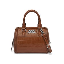 Brighton GRANT Satchel Large List 395 Style H4424U Brown NWT