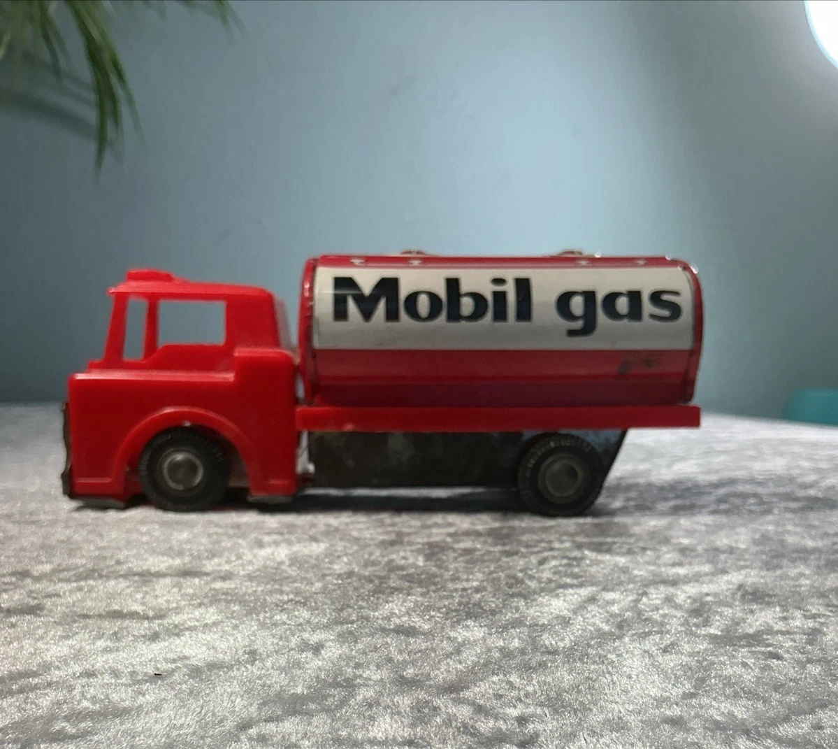 Mobil Gas Toy Truck In Vintage & Antique Tin Toy Vehicles | eBay