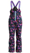 Roxy X Rowley XY Womens Floral Insulated Bib Ski Snow Pants Size Medium NWTs