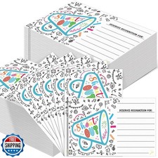 Motiskyy 200 Count Positive Shout out Cards for Staff Teachers Students Emplo