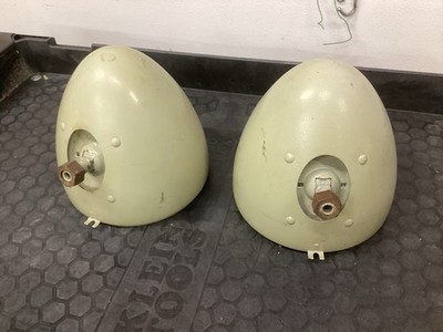 Nice Solid Pair   Headlight buckets rat rod  Vintage head lights Ford Chevy