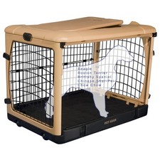 Pet Gear  The Other Door  4 Door Steel Crate for Dogs/Cats with Garage-Style ...
