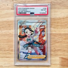 Candice 189/195 PSA 8 Full Art Trainer Pokemon Silver Tempest 2022 NM-MT on eBay