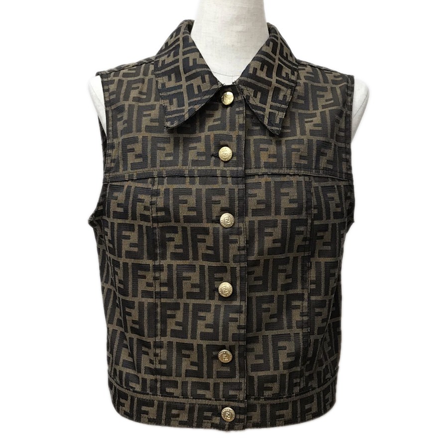 ヴィンテージFendi Zuccaベスト FENDI Zucca Women's Vest 716736390130| eBay