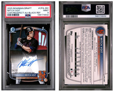 2025 Bowman Draft - Chrome Prospect Auto PSA9 Mitch Voit #CPA-MV Black /10