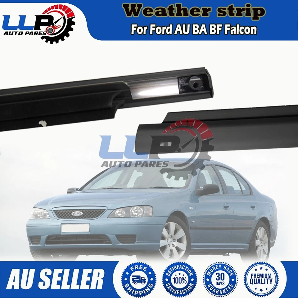 Window Weather strip Front Door Outer Belt Mould For Ford AU BA BF 1998-2008 - image 4 of 4