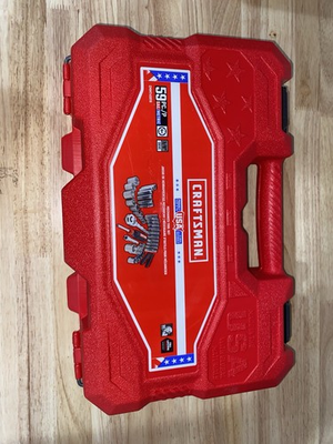 #ad Craftsman CMMT45016 59 Piece Socket Set SAE Metric USA Made $79.99