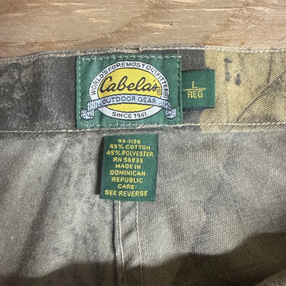 Cabelas Realtree Hunting Pants Men’s Large Camo USA Xtra Green Vintage - Image 3 of 4