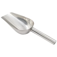 10 Inch 8 Oz Stainless Steel Ice Scoop Round Bottom Utility Candy Scoop