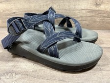 Chaco Classic Sports Sandals Hiking Trails Blue Gray Mens Size 11