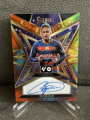 🔥Neymar Jr 2025-26 Select La Liga Tie-Dye Prizm Auto /25 ST-NJR