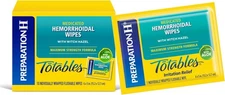 Preparation H Totables Hemorrhoid Flushable Wipes with Witch Hazel for Skin... 