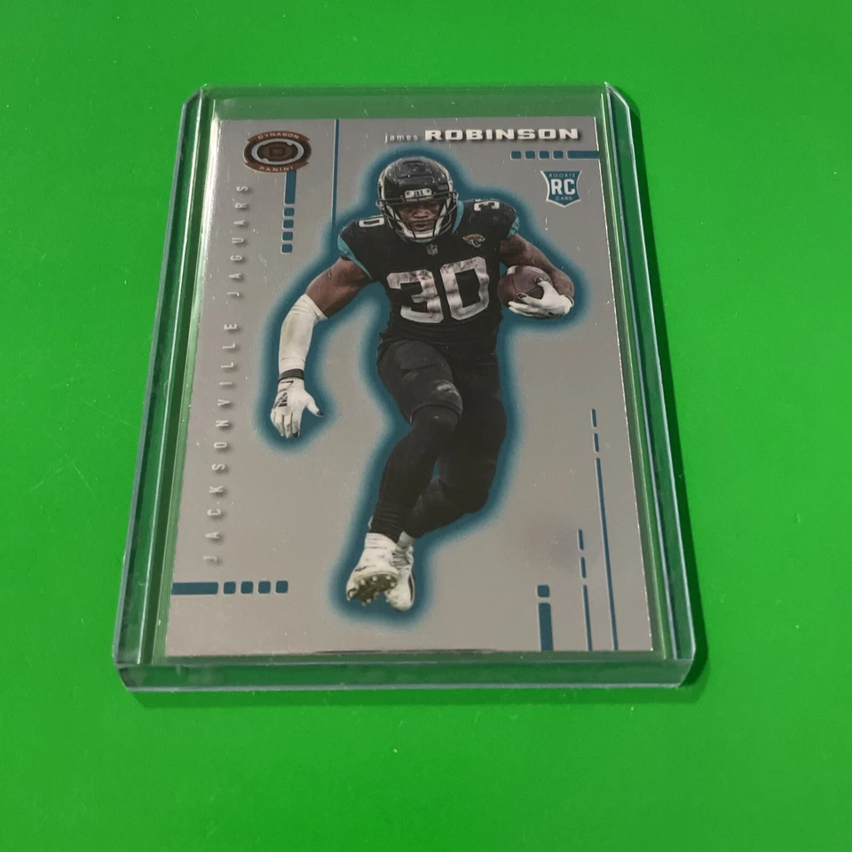 JAMES ROBINSON 2020 Panini Chronicles Dynagon #D-16 Silver Prizm Rookie RC - Image 2 of 4