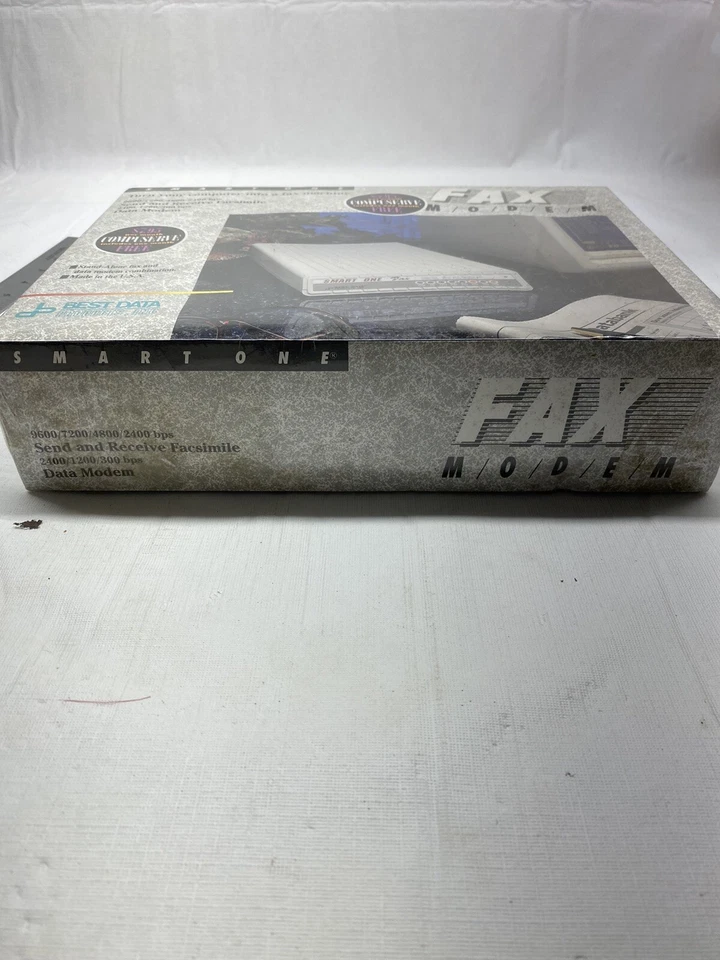 Macintosh Computer Modem Best Data 9624FX External Smart One FAX 9600bps Nib - Image 4 of 4