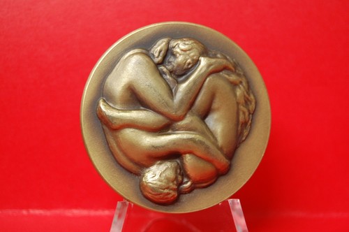1980er Psychoanalyse Österreichischer Neurologe Sigmund Freud Medaille - Akt/Sexualität - Bild 7 von 10