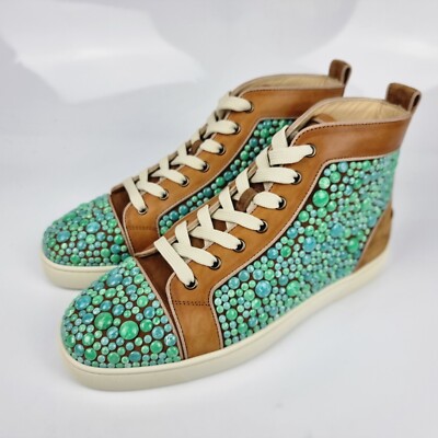 CHRISTIAN LOUBOUTIN Minerom Suede Sneakers New Size 42.5 US 9.5