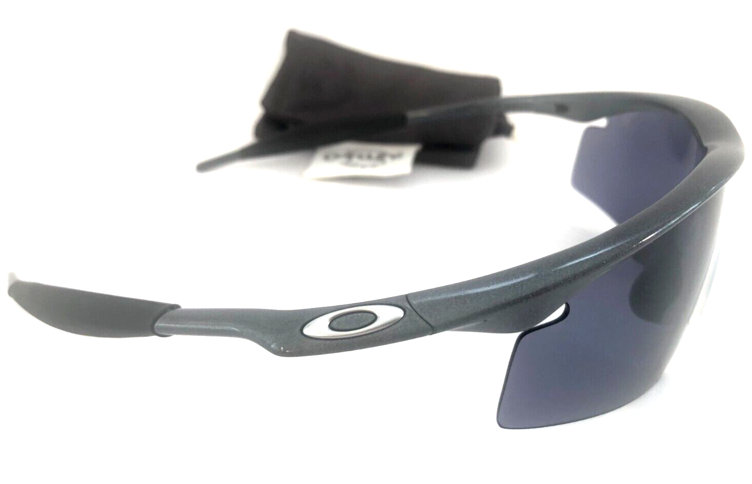 RARE OAKLEY M FRAME SUNGLASSES Metallic Smoke Frame Black Iridium Strike Lens eBay