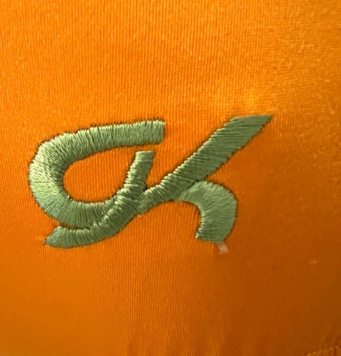 GK "GYMBEE" KIND X-SMALL ORANGE FOLIENBORTE BIENE GYMNASTIK TANZ TANK TRIKOT XS - Bild 7 von 15