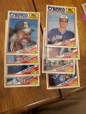 1988 Topps  Baseball Card lot of 8