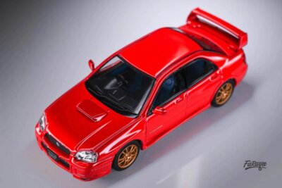 Furuya 1:64 SUBRARU Impreza WRX STi GD/GG Diecast Toys Car