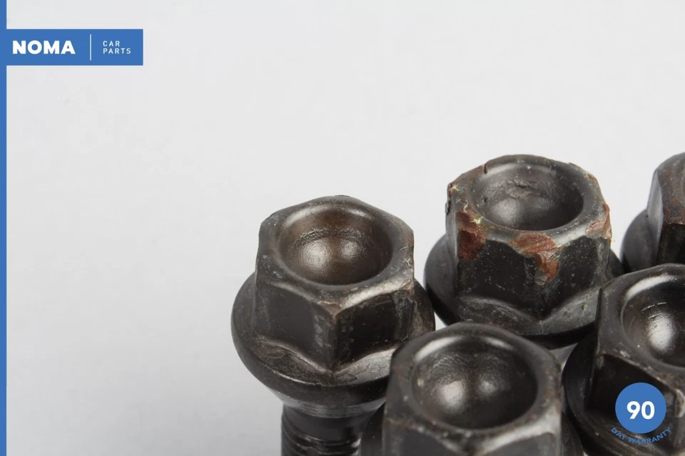 08-10 Juego de 5 pernos de llanta de rueda BMW 535i E60 E85 E86 E87 E46 E39 6781150 OEM Foto 3 de 4