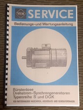 NVA VEM GAD 20 NOTSTROMAGGREGAT  GAD 15 GENERATOR ,ROBUR ,RS09,FORTSCHRITT,