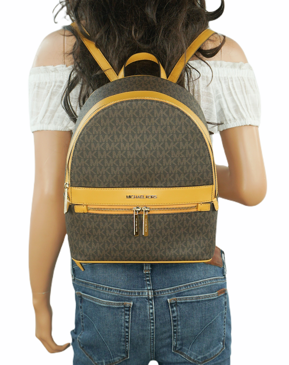 Backpack Kenly Mk MK Kenly Leather Backpack Large