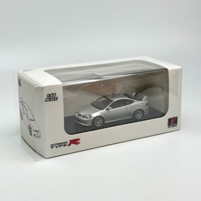 LCD 1/64 Scale Honda INTEGRA TYPE R DC5 Sliver Diecast Car Model Toy Gift