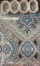 13PC SET CHIC BATHROOM BATH PRINTED FABRIC SHOWER CURTAIN 70" X 70" NEW DESIGNS