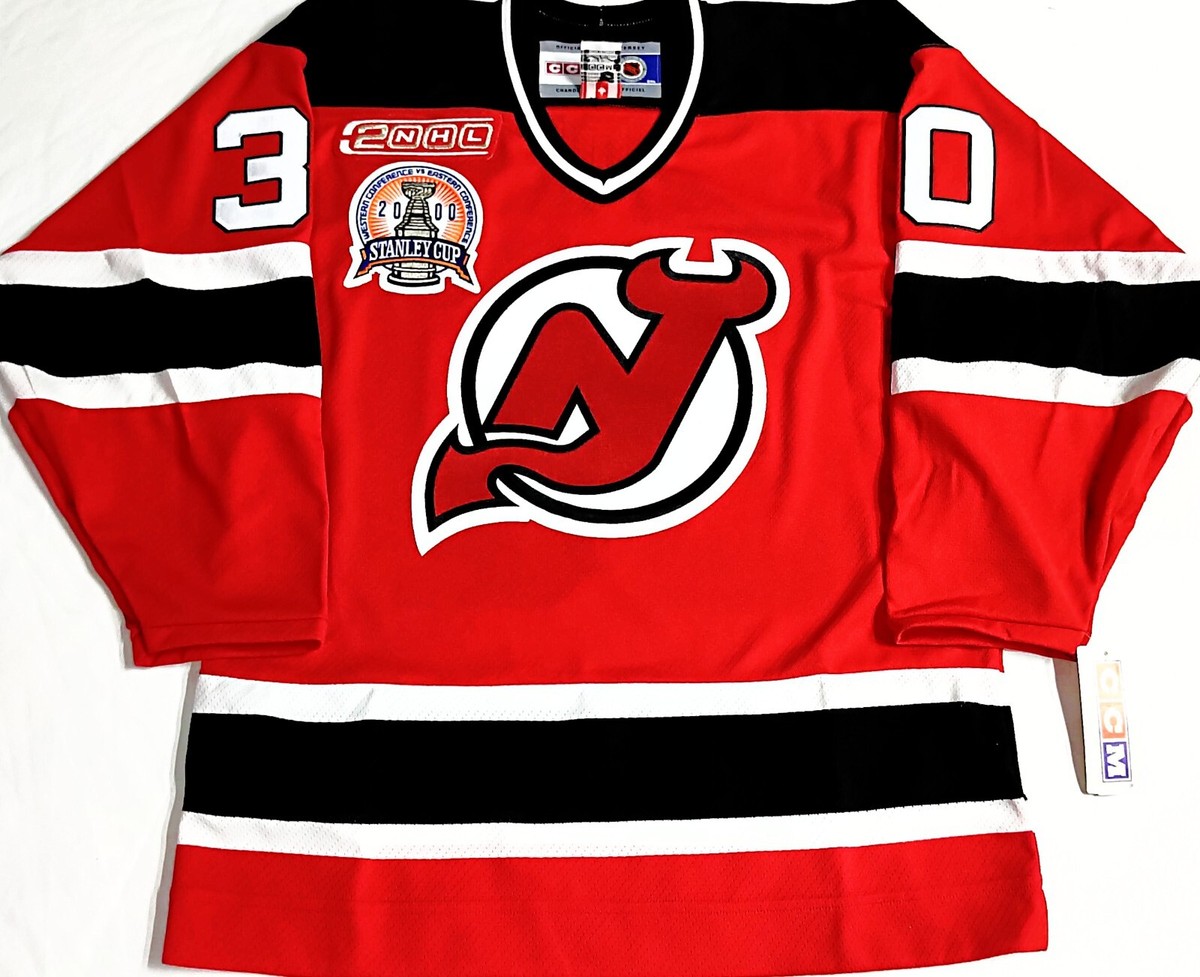 VINTAGE-NWT-SM MARTIN BRODEUR NJ DEVILS 2000 STANLEY CUP PATCH CCM