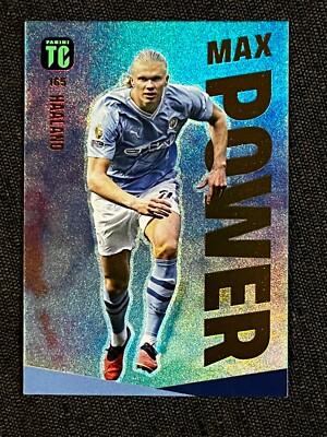 CARD PANINI TOP CLASS 2024 FOOTBALL MAX POWER  ERLING HAALAND MANCHESTER # 165