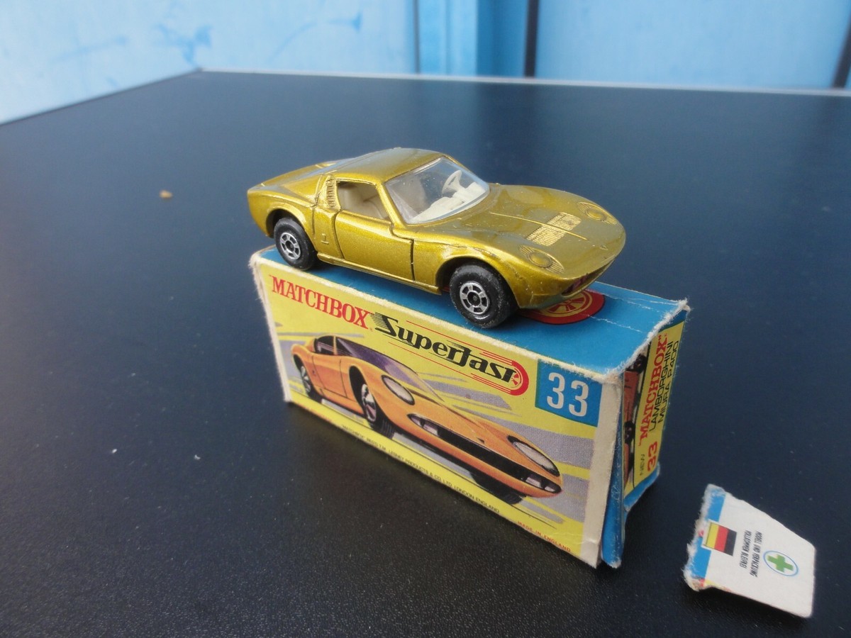 MATCHBOX LAMBORGHINI MIURA P 400 Nr 33 | eBay