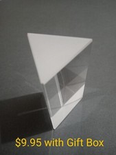 2 Inch Optical Crystal Glass Prism in Gift Box ON SALE