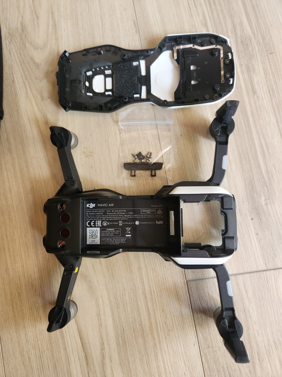 Scocca Telaio DJI Mavic Air Bianca – Bracci Motore Inclusi + Custodia, Nuova Originale