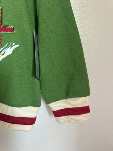 Disney Store Chip N Dale Holiday Sweatshirt Pullover for Kids Green Just Chill - Picture 8 of 12