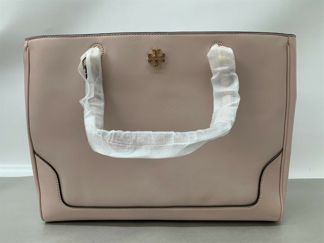 are tory burch bolsas real leather