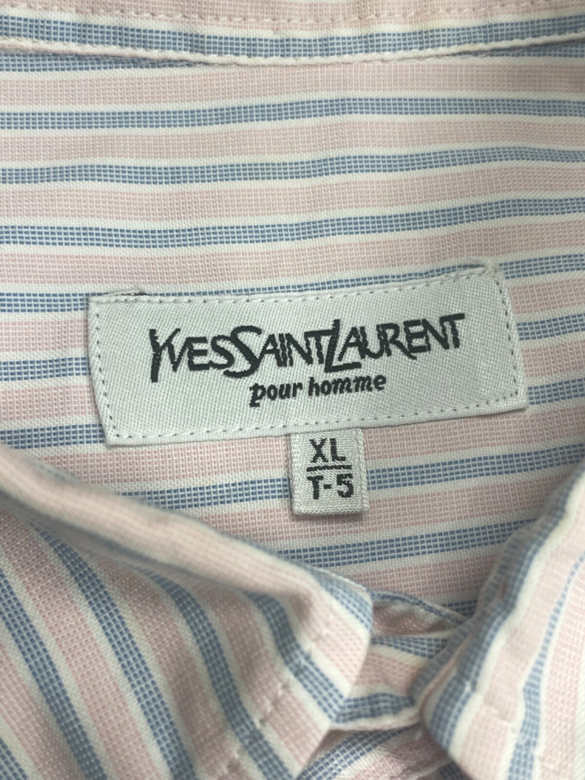 Camicie Yves Saint Laurent casual con maniche a scatto modello Tanda taglia XL