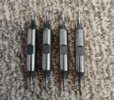 1/8 DIAMETER HSS 2 FL 1/2'' L.O.F. 4 PIECES
