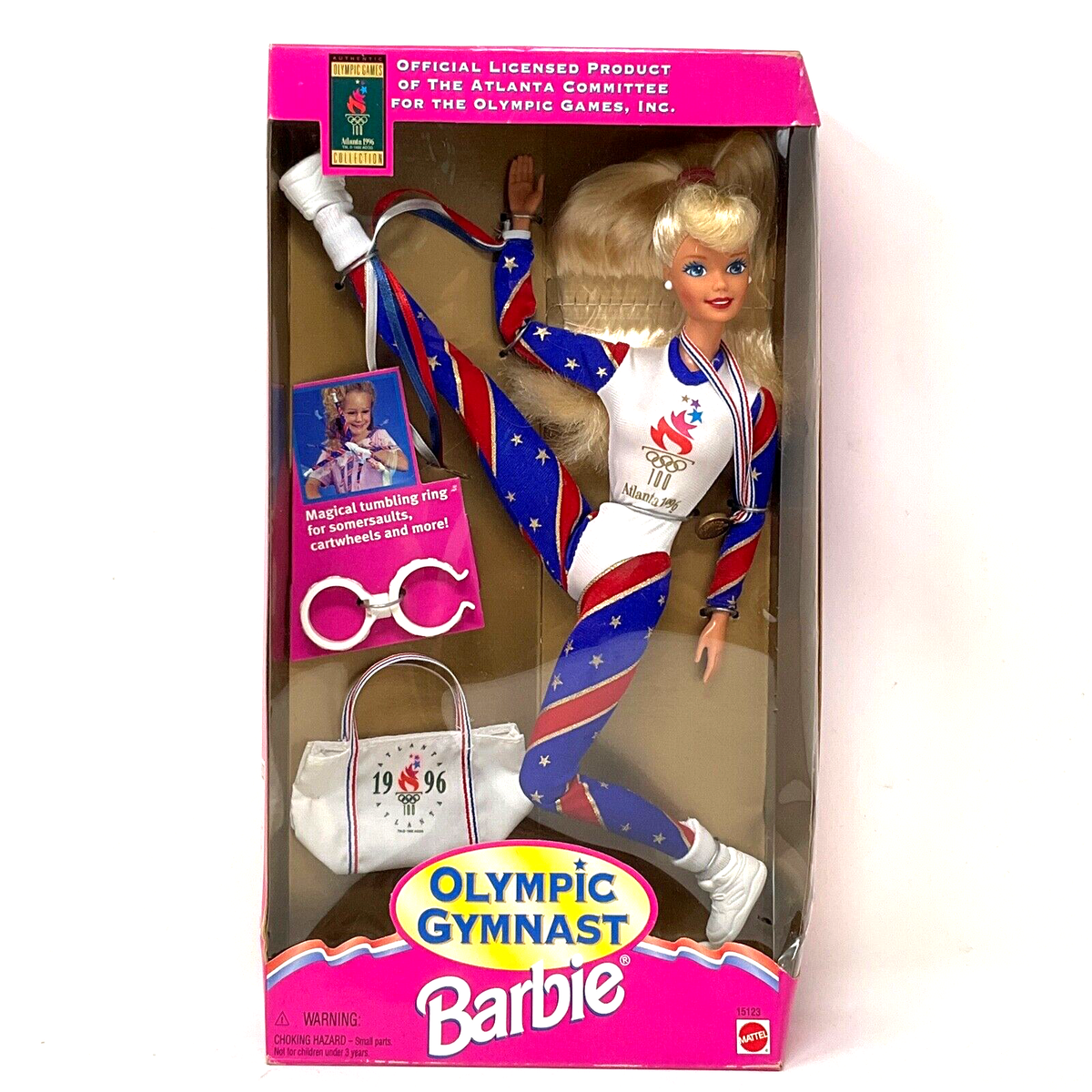 Barbie アトランタオリンピック Barbie Olympic Gymnast Doll Atlanta 1995 Mattel 15123 | eBay