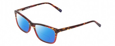 Marie Claire MC6222 Womens Polarized BIFOCAL Sunglasses Tortoise Havana Red 53mm