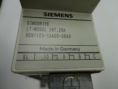 Siemens 6SN1123-1AA00-0BA0 LT-Modul SN:T/H1521200- generalüberholt mi