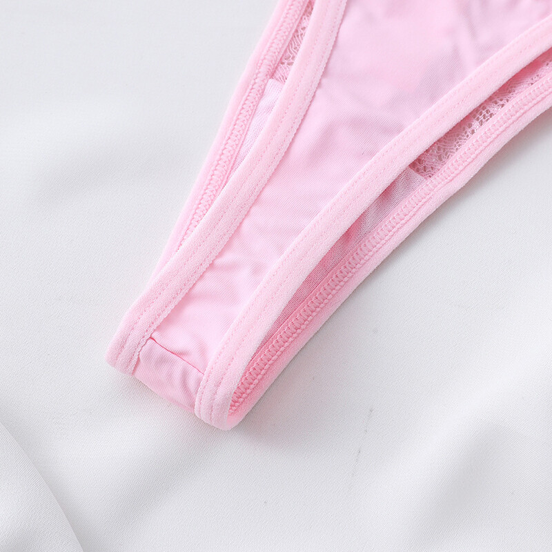 6 Pack Lot Sexy Womens G string Thongs Panties Sheer Lace Underwear See Through