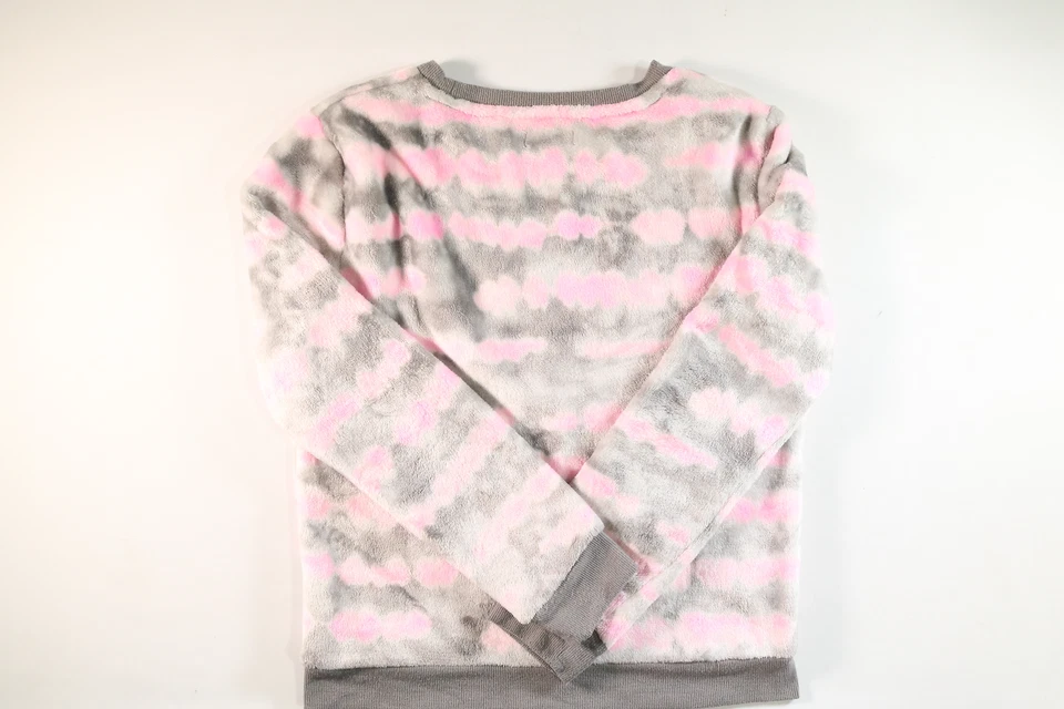 Girls Epic Threads Pink Gray Long Sleeve Crewneck Top XL EUC - Image 2 of 4