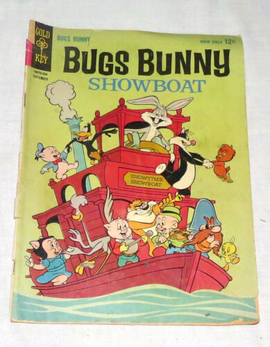Bugs Bunny Showboat Original Comic Book Gold Key 100700-309 #90 September 1963 - 第 1/1 張圖片